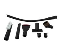 Kit de accesorios para aspiradora de 35 mm con boquilla de hendidura, boquilla extralarga, cepillo de succión para colchón, cepillo de tapicería para limpieza de mangueras