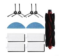 Kit de accesorios para aspiradora M200 M201 M520M M571 T700 con paño de filtro de cepillo de rodillo y cepillos laterales para apoyar tareas de limpieza profunda