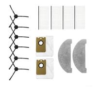 Kit de accesorios para aspiradora robot Q6 Pro y LARESAR para L6 Pro con cepillo principal, cepillos laterales, filtros, bolsas de polvo y paños de fregona para comprender (B)
