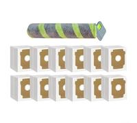 Kit de accesorios para aspiradora robot Roomba Max 705 706, rodillos de aspiradora robot, bolsas de polvo, paño de fregona para una fácil instalación para azulejos de madera dura, laminado de mármol