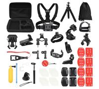Kit de accesorios para cámara de acción 58 en 1, compatible con GoPro Hero13 12 11 10 9 8, Hero 5/6/7, Insta 360, DJI Action, DBPOWER, AKASO, VicTsing, APEMAN WiMiUS Rollei QUMOX Lightdow Campark y
