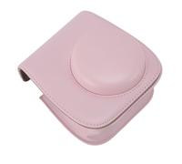 Kit de Accesorios para Cámara Instantánea Fujifilm Instax Mini 12, (Estuche Personalizado con Correa + Marcos Surtidos + Álbum de Fotos + 60 Marcos de Pegatinas de Colores (Rosa