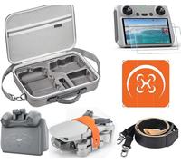 Kit de accesorios para DJI Mini 4 Pro, bolsa de almacenamiento, cordón, soporte para hélices de dron, plataforma de aterrizaje para drones, funda protectora de silicona, para DJI Mini 4 Pro (mando a