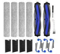 Kit de accesorios para Ecovacs para aspiradora robot Deebot X12 OmniCyclone/X12 Pro Omni/T90 PRO Omni/M16, 2 cepillos principales, 4 rodillos de fregona, 4 filtros, 6 cepillos laterales