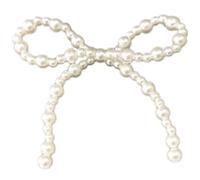 Kit de accesorios para el pelo hecho a mano con apliques de lazo de cristal