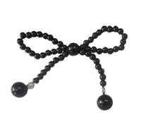 Kit de accesorios para el pelo hecho a mano con apliques de lazo de cristal