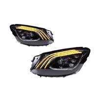 Kit De Accesorios Para Faros Delanteros LED De Coche, Conjunto De Lentes De Proyector Para Benz Para Clase S W222 2014 2015 2016 2017 2018 Coche Faro Principal Montaje(Left steering wheel,Style A 1pai