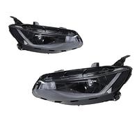 Kit De Accesorios para Faros Delanteros LED De Coche, Conjunto De Lentes De Proyector para Chevrolet para Malibu XL 2016-2018 Coche Faro Principal Montaje(For Xenon)