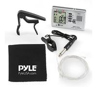 Kit de accesorios para guitarra clásica, cuerdas de nailon, juego completo de reemplazo, cejilla de plástico, metrónomo, paño de limpieza