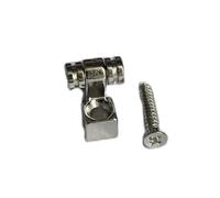 kit de accesorios para guitarra Rodillo De Guitarra Eléctrica Retenedor De Árboles Guía De Árbol De Montaje Con Tornillos Accesorios Hechos De Metal Duradero 1 Uds./2 Uds(Silver,3/4)