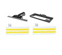 Kit de accesorios para Kärcher SC Series - Boquilla de limpiacristales, deslizador de alfombras y paños de vapor para limpiadores de vapor SC1/SC2/SC3/SC4/SC5