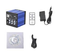 Kit de Accesorios para microscopio 5 1MP 1080p Microscopio portátil 180x Lente USB Cámara de microscopio Digital electrónico Industrial portaobjetos de microscopio (Color : Blue Camera Only)