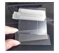 Kit de Accesorios para microscopio 5 uds., 1mm de Espesor, portaobjetos de Vidrio for microscopio en Blanco, Cubierta de Vidrio Reutilizable for Laboratorio portaobjetos de microscopio