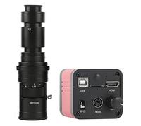 Kit de Accesorios para microscopio Cámara de microscopio de Video de la Industria Llena HD 23MP 1080P HDMI USB Lupa for la Lente de Montaje Zoom c portaobjetos de microscopio