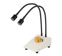 Kit de Accesorios para microscopio cámara de prepa 6W Dual DIRIGIÓ Lámpara de iluminador de Luces de Cuello de Cisne for Lente de microscopio estéreo de la Industria Accesorios para microscopios