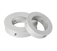 Kit de Accesorios para microscopio Microscopio de la Industria Lente de Montaje C monocular de 28 mm a 50 mm de 40 mm Adaptador de Anillo portaobjetos de microscopio (Color : 2pcs)