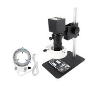 Kit de Accesorios para microscopio Microscopio de Soldadura Digital con Interfaz HDMI de 38 MP Lente con Zoom de 130x Microscopio USB portaobjetos de microscopio (Color : VGA 8MP)