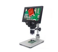 Kit de Accesorios para microscopio Microscopio de Soldadura Digital con Interfaz HDMI de 38 MP Lente con Zoom de 130x Microscopio USB portaobjetos de microscopio (Color : G1200 Microscope)