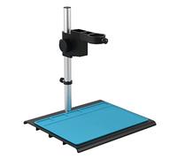 Kit de Accesorios para microscopio Plataforma de elevación de Nivel de Soporte Ajustable Soporte de Tabla de Titular de 40 mm 50 mm USB Video microscopio portaobjetos de microscopio (Color : 40mm)