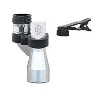 Kit de Accesorios para microscopio Telescopio monocular de Bolsillo de 8X 30x Mini microscopio con Campana de Lupa portaobjetos de microscopio (Color : Monocular)