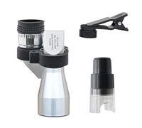 Kit de Accesorios para microscopio Telescopio monocular de Bolsillo de 8X 30x Mini microscopio con Campana de Lupa portaobjetos de microscopio (Color : Mini Microscope)