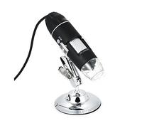 Kit de Accesorios para microscopios 0-16000X Microscopio Digital portátil de Mano Multifuncional USB Microscopios electrónicos de Interfaz con 8. Le DS Portaobjetos de microscopio