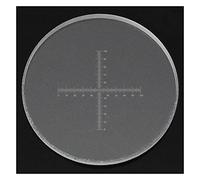 Kit de accesorios para microscopios 1 0mm / 100 0.1mm C7 Microscopio deslizante objetivo Micrómetro de etapa for herramientas de medición de diámetro Portaobjetos de microscopio
