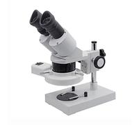 Kit de Accesorios para microscopios 1 0X 20x 30x 40x Microscopio estéreo Industrial, con luz de Anillo. Portaobjetos de microscopio (Color : 10X 30X)
