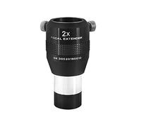 Kit de Accesorios para microscopios 1.25 Pulgadas 2 Pulgadas 2X 3X 5X Apochromat, Extensor Focal de Metal 31.7mm Lente Portaobjetos de microscopio (Color : 1.25 Inch 2X Focal)