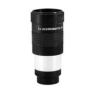 Kit de Accesorios para microscopios 1.25 Pulgadas 2 Pulgadas 2X 3X 5X Apochromat, Extensor Focal de Metal 31.7mm Lente Portaobjetos de microscopio (Color : 1.25 Inch 3X Barlow)