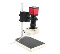 Kit de Accesorios para microscopios 1 3MP 60FPS Cámara de microscopio de Video Industrial 10 0X c Lente de Montaje 56 LED Ligero Portaobjetos de microscopio