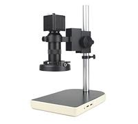 Kit de Accesorios para microscopios 1 4MP 1080P Cámara de microscopio de Video 10 0X 130x 180x 300x Lente de Montaje de Zoom C Ajustable 56 LED Luz de Anillo Portaobjetos de microscopio