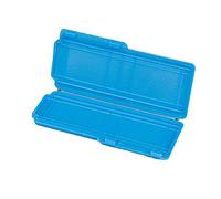 Kit de Accesorios para microscopios 1 PC Laboratorio portátil Abdominales Caja de dispensador de portaobjetos de microscopio de plástico Portaobjetos de microscopio (Color : Blue)