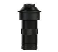 Kit de Accesorios para microscopios 10 0X 120x 130x 160x 180x 200x 300x 320x 360x 500x 600x Ampliación Ajustable de 50 mm de diámetro de instalación. Portaobjetos de microscopio (Color : 100X)