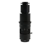 Kit de Accesorios para microscopios 10 0X 120x 130x 160x 180x 200x 300x 320x 360x 500x 600x Ampliación Ajustable de 50 mm de diámetro de instalación. Portaobjetos de microscopio (Color : 320X)