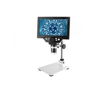 Kit de Accesorios para microscopios 10 0X 130x Microscopio monocular Digital de Zoom Portaobjetos de microscopio (Color : Set E 1200X)