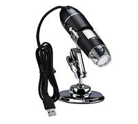 Kit de accesorios para microscopios 100 0x hd Digital USB Microscopio portátil digital portátil con 8 Le DS con soporte Portaobjetos de microscopio(Metal bracket 1)