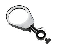 Kit de accesorios para microscopios 120mm LED SMD anillo ajustable luz lateral iluminador lámpara luz de relleno for cámara de vídeo microscopio estéreo iluminación LED Portaobjetos de microscopio