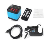 Kit de Accesorios para microscopios 130x Microscopio Digital electrónico Industrial Portaobjetos de microscopio (Color : B)