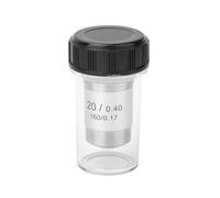 Kit de Accesorios para microscopios 195 Lentes Objetivos acromáticos de Acero for Todos los microscopios biológicos. Portaobjetos de microscopio