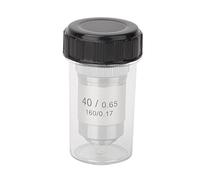 Kit de Accesorios para microscopios 195 Lentes Objetivos acromáticos de Acero for Todos los microscopios biológicos. Portaobjetos de microscopio