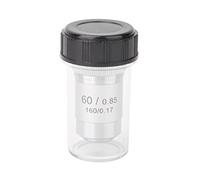 Kit de Accesorios para microscopios 195 Lentes Objetivos acromáticos de Acero for Todos los microscopios biológicos. Portaobjetos de microscopio