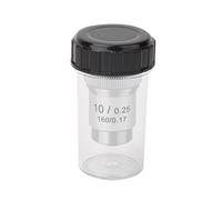 Kit de Accesorios para microscopios 195 Lentes Objetivos acromáticos de Acero for Todos los microscopios biológicos. Portaobjetos de microscopio