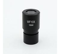 Kit de Accesorios para microscopios 1pcs 10x 16x Ocular de Gran Angular con 23,2 mm tamaño de Montaje for microscopio biológico Portaobjetos de microscopio (Color : 10X)