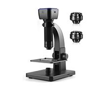 Kit de Accesorios para microscopios 2000X Microscopio Digital Biológico WiFi USB Microscopio con 11 Ajustable. LED con Lente microbiana Portaobjetos de microscopio (Magnification : 2000X)