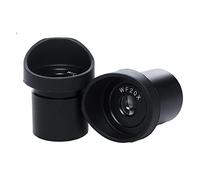 Kit de Accesorios para microscopios 2pcs Gran Angular Wf20x Tamaño de Montaje del Ocular 30mm Estéreo Microscopio Ocular Accesosoros Piezas Portaobjetos de microscopio