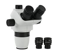 Kit de Accesorios para microscopios 3.3 5X 6.7X 45x 90x Zoom SIMUL-Focal TRINOCULAR Stereo MICROSCUPE 0. 5X 2X Lente de Barlow Portaobjetos de microscopio (Color : 6.7X-45X)