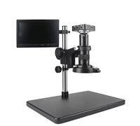 Kit de Accesorios para microscopios 3 8MP 2K USB Industrial Digital Digital 18 0X 300x Conjunto de cámara de microscopio de Video Portaobjetos de microscopio