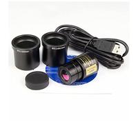 Kit de Accesorios para microscopios 30 30.5 mm 5MP Microscopio estéreo biológico del Ocular Digital Portaobjetos de microscopio (Color : 2MP)