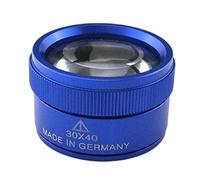Kit de Accesorios para microscopios 30x Portátil Pocket Lectura Optics Lupes Mini Magnifier Portaobjetos de microscopio (Color : Blue, Magnification : 30X, Size : Other)